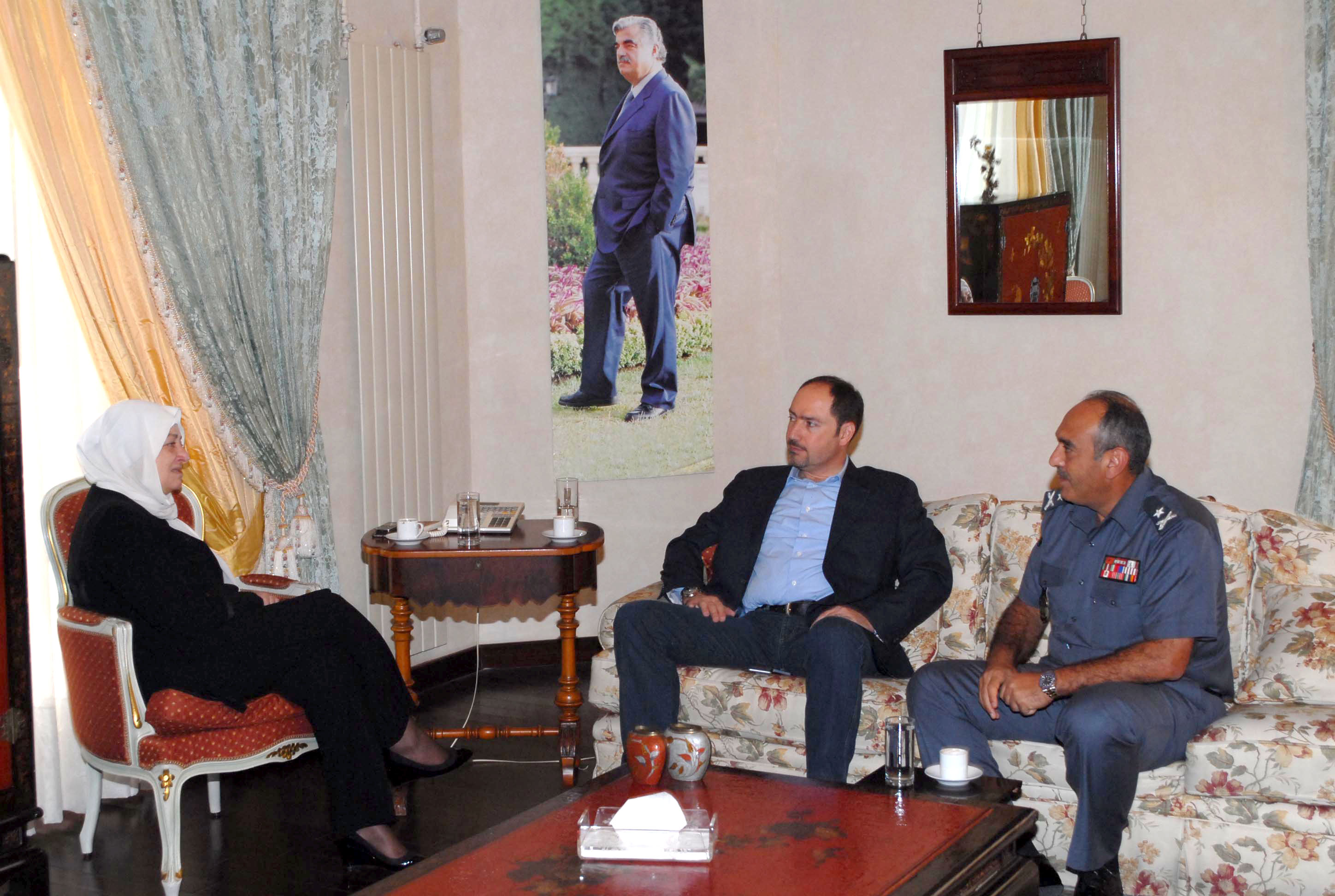 الحريري التقـت ضـو وشحـادة وهنـأت بحلـول رمضـان