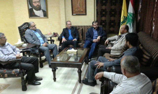 حزب الله إستقبل وفدا قياديا من حركة حماس