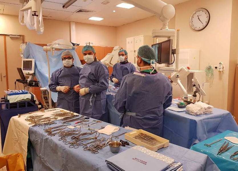 في لبنان... أوّل عملية زرع "شريان أبهري" على شكل T!