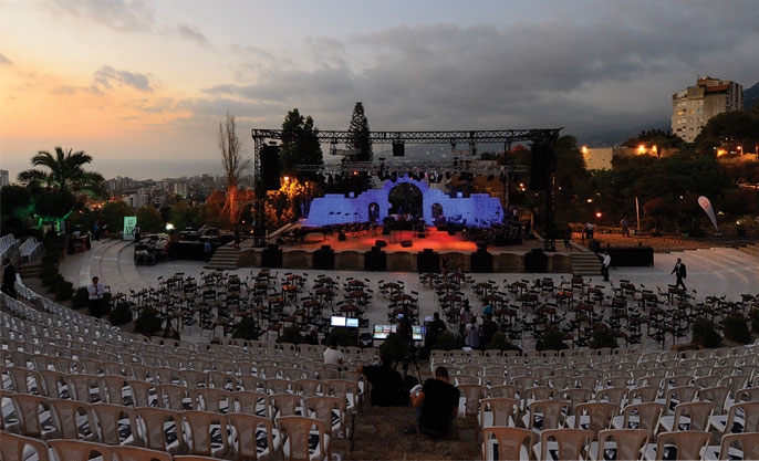 تكريم أم كلثوم بمهرجان زوق مكايل الموسيقي الدولي