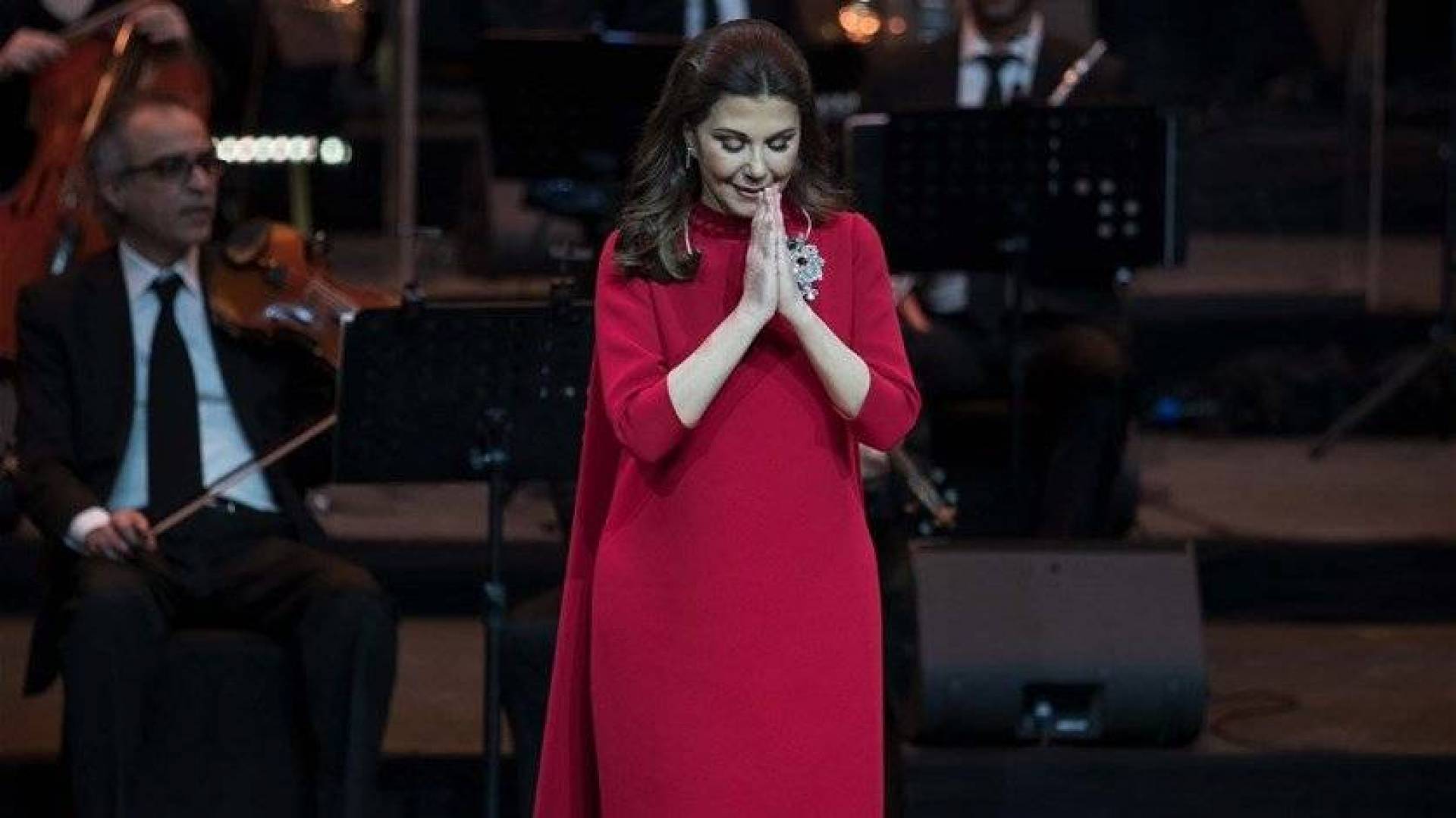 ماجدة الرومي من السعوديّة: نمسّي عليكم بالحب