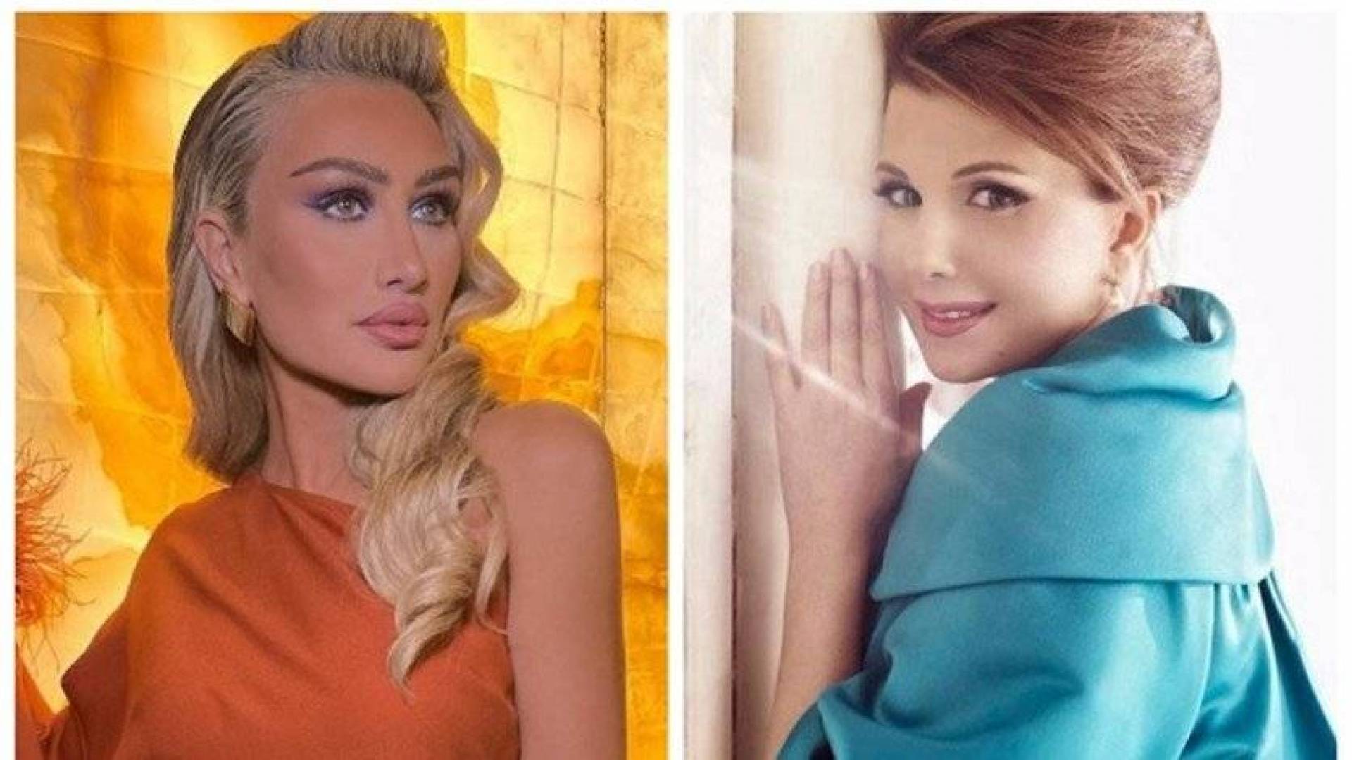 ماجدة الرومي مع مايا دياب على متن الطائرة..وأمنية!