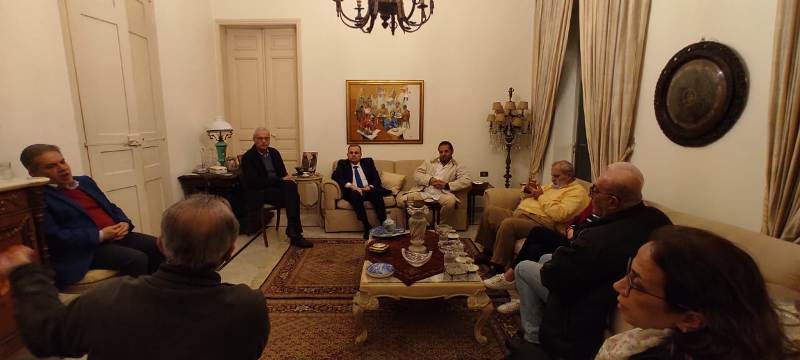 البزري بحث مع اطباء الأمراض السرطانية في صيدا في وضع المرضى وآلية تأمين علاجهم