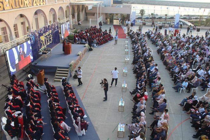 ثانوية المقاصد الخيرية الإسلامية في صيدا تحتفل بتخريج الدفعة 87 لطلاب المرحلة الثانوية 2023 برعاية وزير التربية
