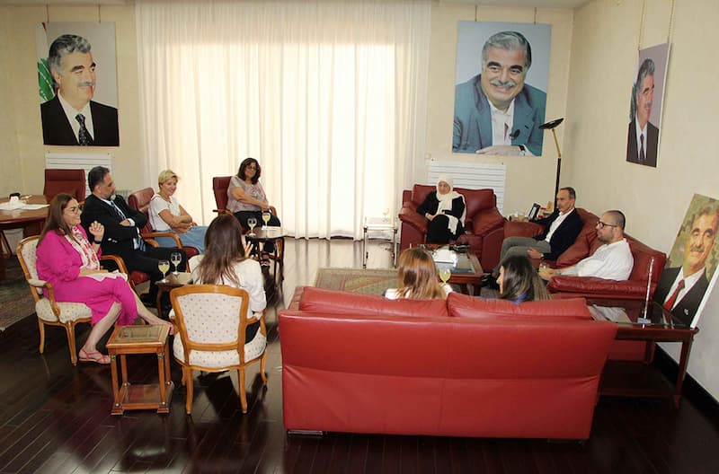 وفد من منظمة "البكالوريا الدولية" زار صيدا بدعوة من مؤسسة الحريري