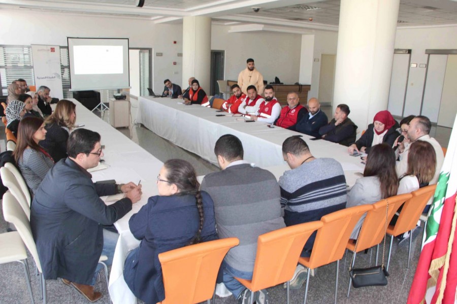 ورشة عمل لمؤسسة الحريري في المستشفى التركي حول 'الجهوزية الصحية في صيدا والجوار'