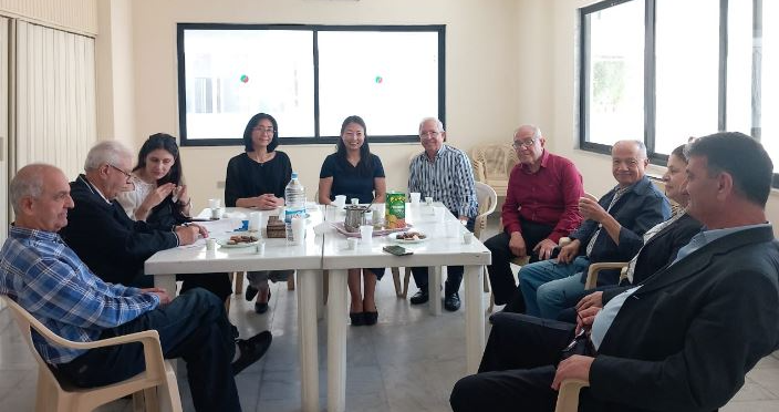 وفد من السفارة اليابانية جال في مركز النجدة الشعبية في صيدا