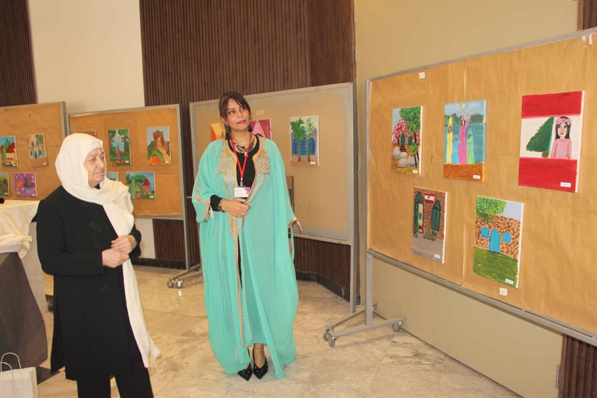المعرض السنوي الـ17 لـ'Maison D&rsquo;Art' في ثانوية رفيق الحريري: 80 طفلاً يرسمون التراث اللبناني والفلسطيني معالم تاريخية وعمارة