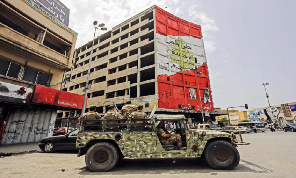 إنتشار كثيف للجيش في طرابلس