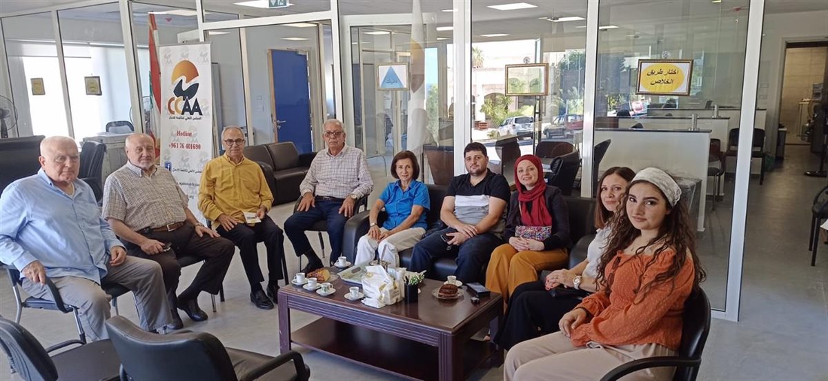 لجنة الصحة في بلدية صيدا برئاسة د. تيسير الزعتري تزور تجمع المؤسسات والمركز الأهلي لمكافحة الإدمان ومستشفى دار السلام التابع لجمعية جامع البحر