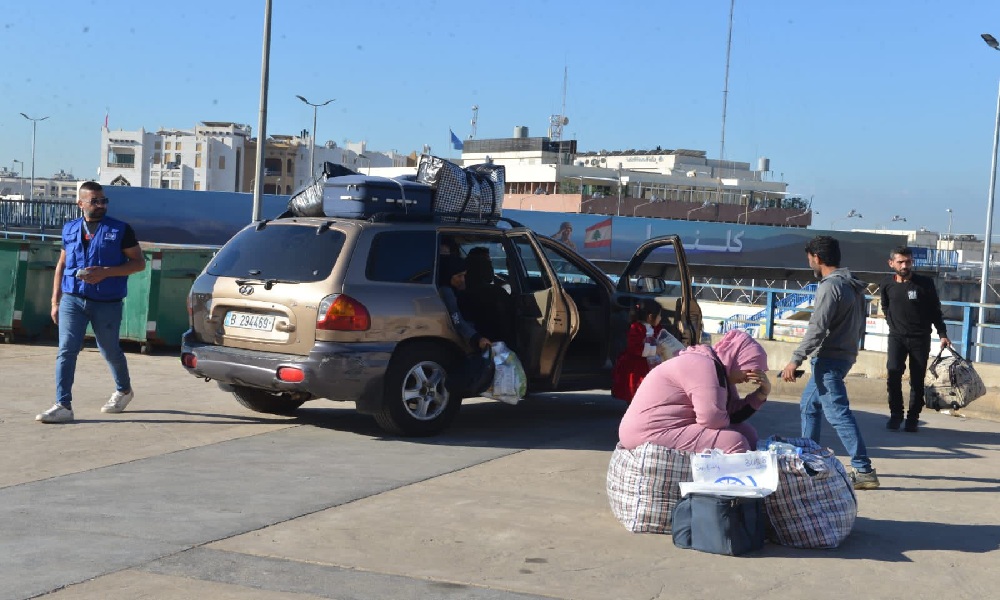 بالصور: انطلاق المرحلة الخامسة من خطة عودة النازحين السوريين