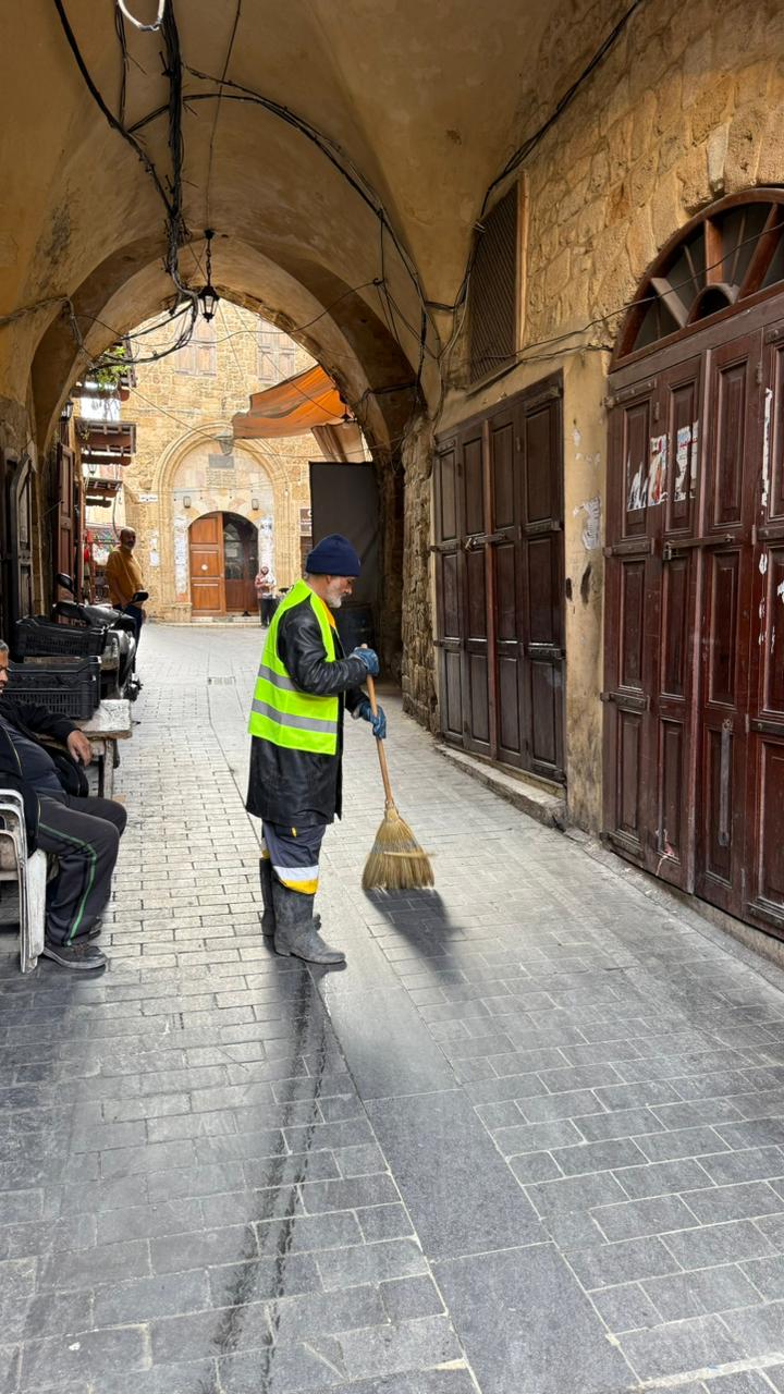 جمعية محمد زيدان للإنماء تطلق مبادرة لتنظيف شوارع وأحياء صيدا القديمة