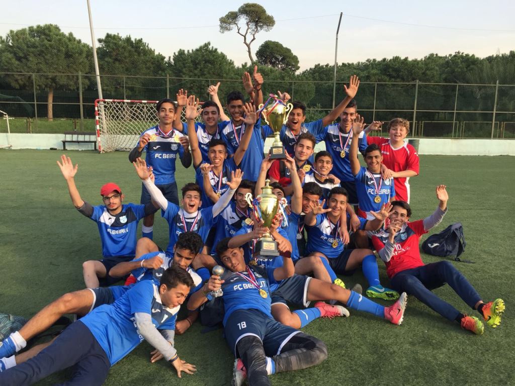 400 لاعب شاركوا في دورة الشتاء لأكاديميات كرة القدم ونادي بيروت حصد الألقاب