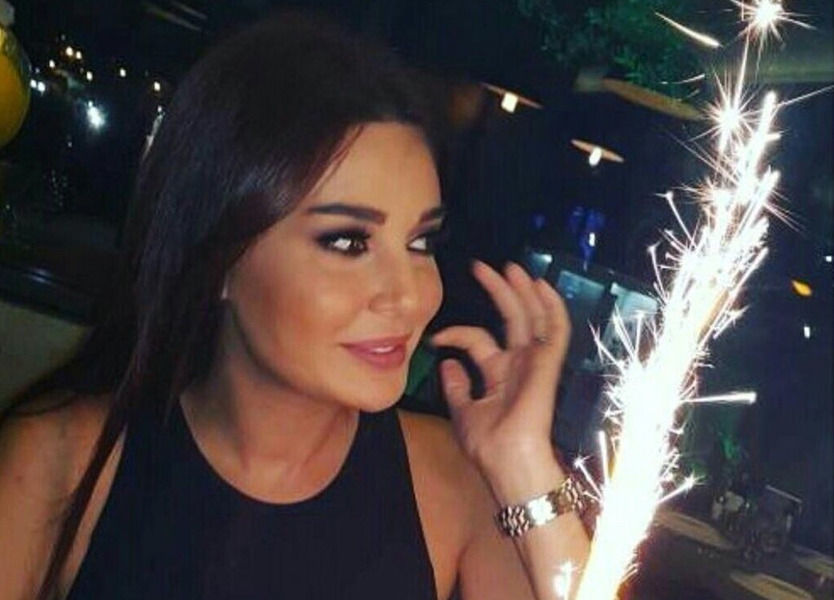 أين احتفلت سيرين عبد النور بعيد ميلادها؟