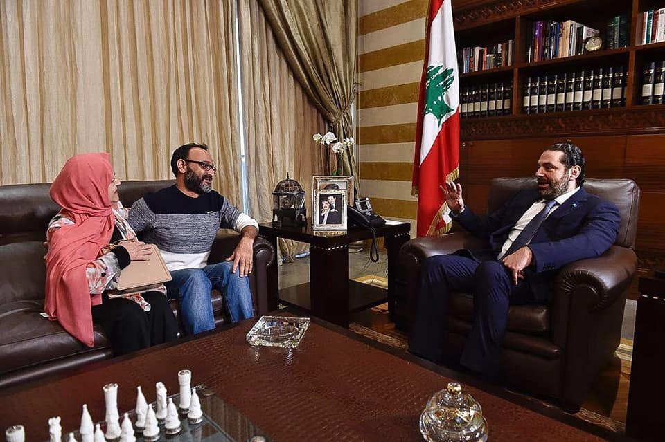 الممثل زياد عيتاني زار الرئيس سعد الحريري في بيت الوسط