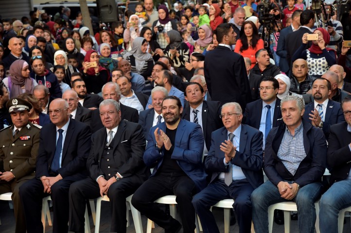 الرئيس سعد الحريري افتتح مهرجان "شمس الربيع" في شارع بربور
