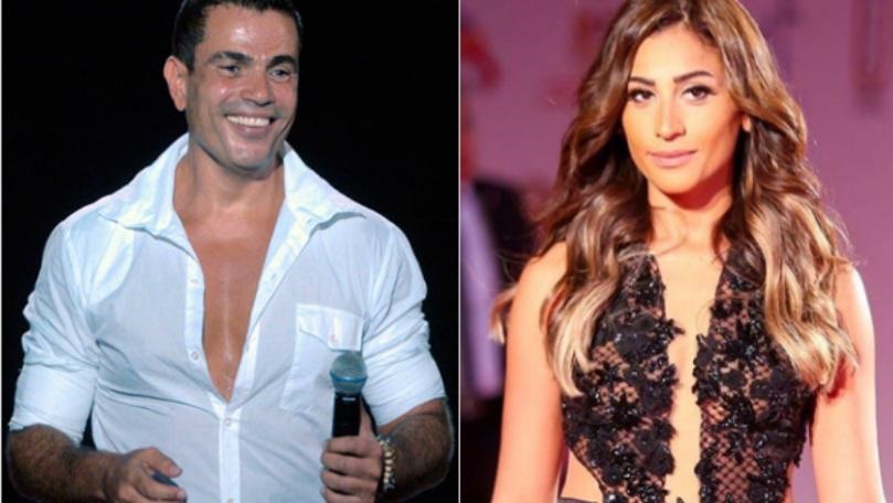 هذا هو موعد زواج عمرو دياب من دينا الشربيني