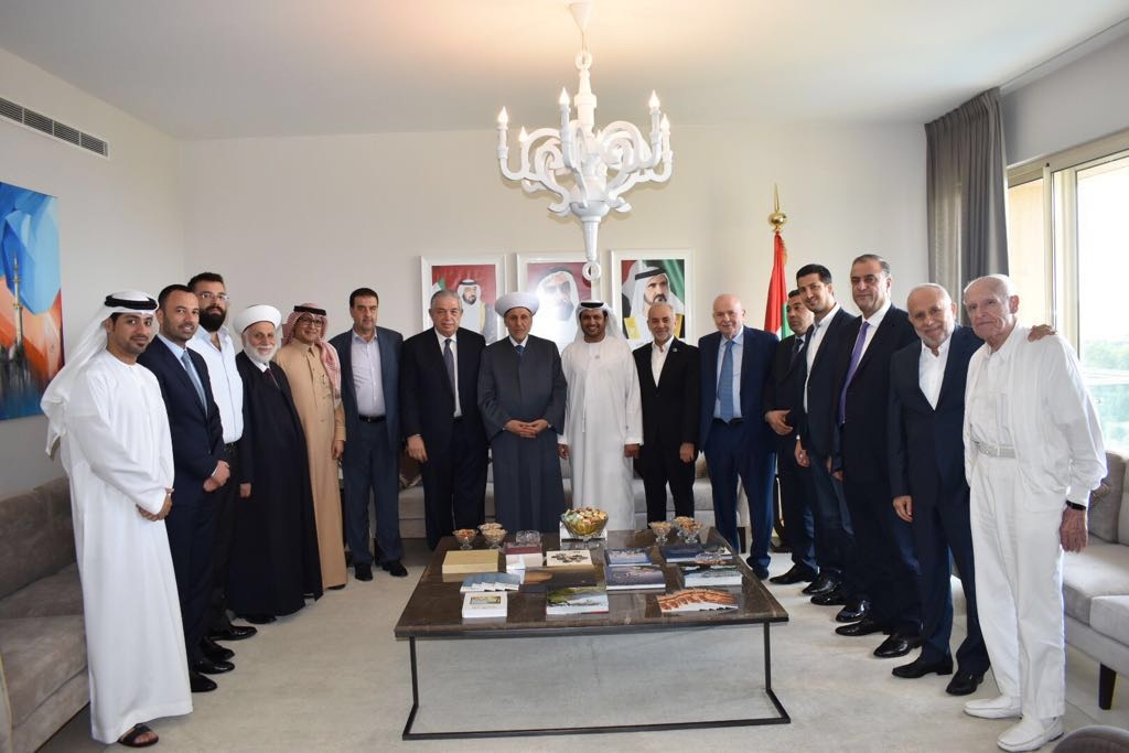 الشامسي استقبل البخاري وكبارة والمرعبي ونوابا وشخصيات