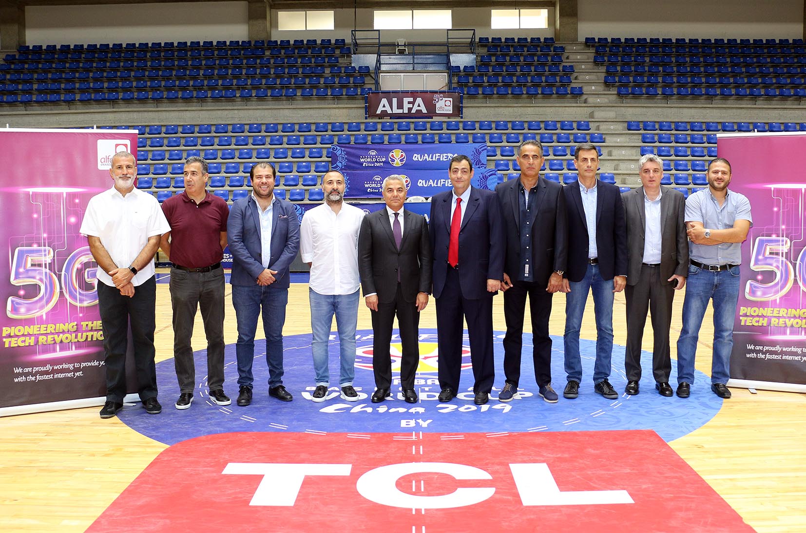 الفا ترعى منتخب لبنان لكرة السلة