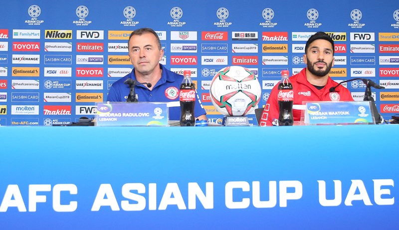 كأس آسيا: زحف لبناني على مدينة العين الاماراتية لمواكبة منتخب الارز في مباراته امام قطر اليوم