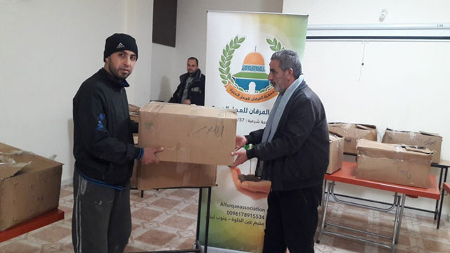 الفرقان تقدم مساعدات لأندية رياضية في عين الحلوة