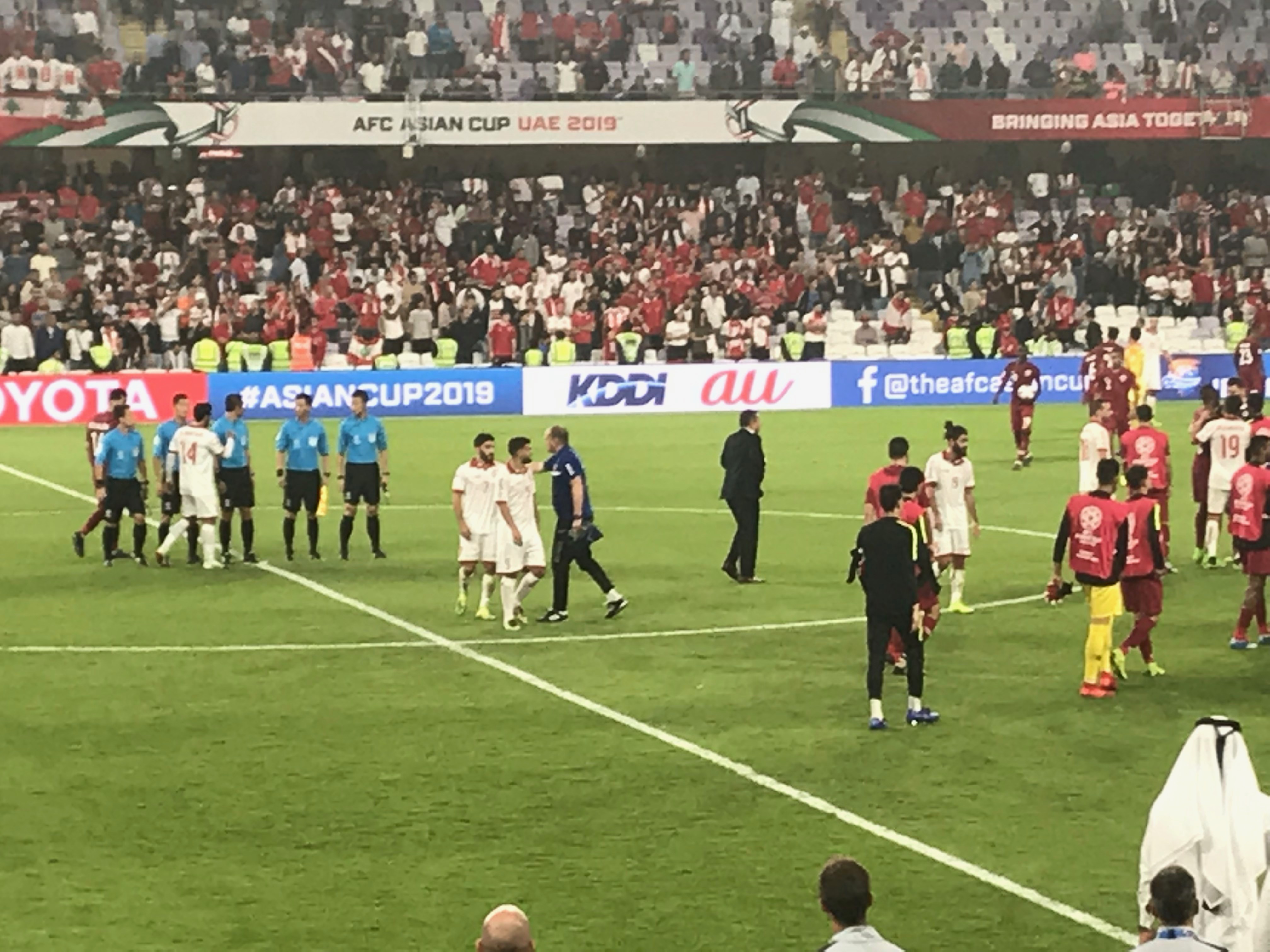 قطر فازت على لبنان بهدفين نظيفين