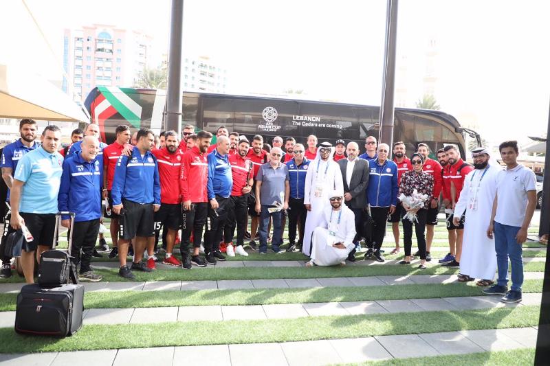 كأس آسيا: لبنان يتحضر لكوريا الشمالية في الشارقة
