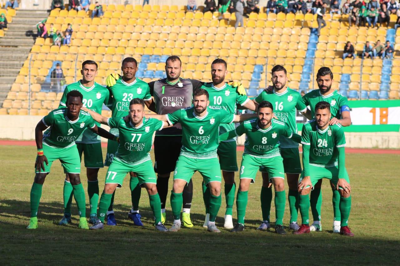 رباعية للأنصار في شباك الاخاء الأهلي في بطولة كرة القدم