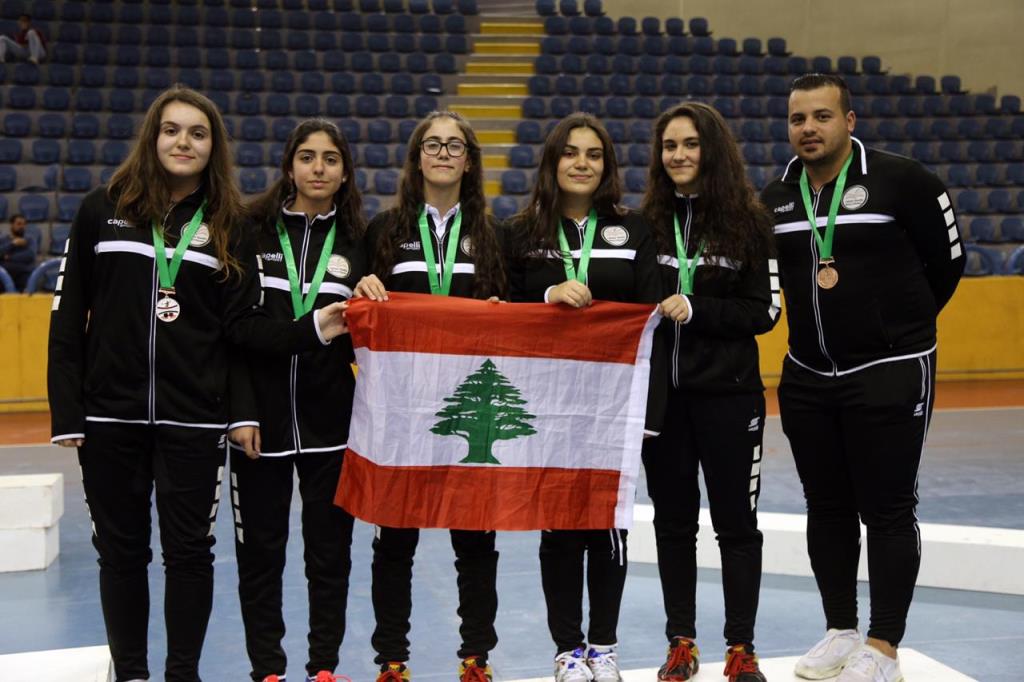 برونزيتان للبنان في البطولة العربية المدرسية