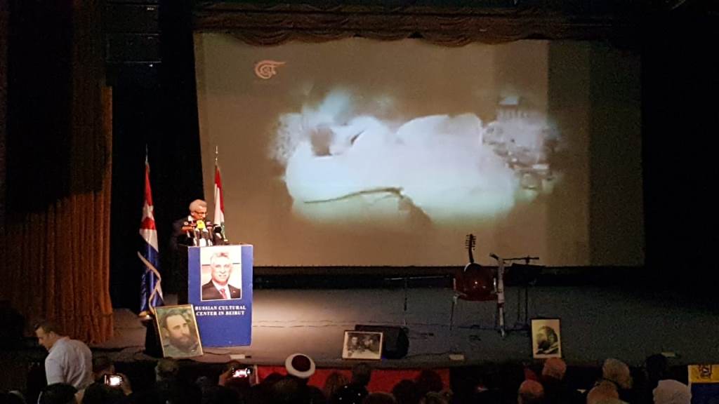سعد في مهرجان التضامن العربي اللاتيني: المعركة واحدة ضد الإمبريالية والصهيونية والرجعية على امتداد العالم