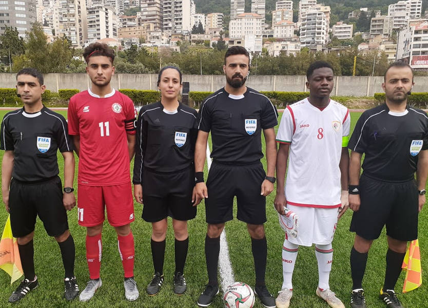 شباب لبنان خسروا ودياً من عمان