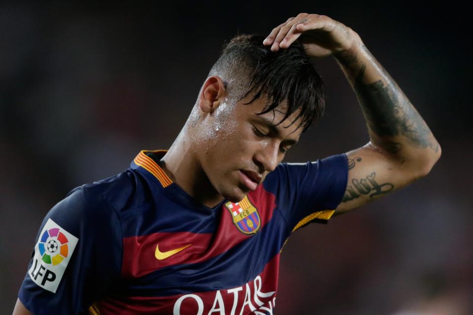 مرض نيمار قد يشكل خطرا على لاعبي برشلونة