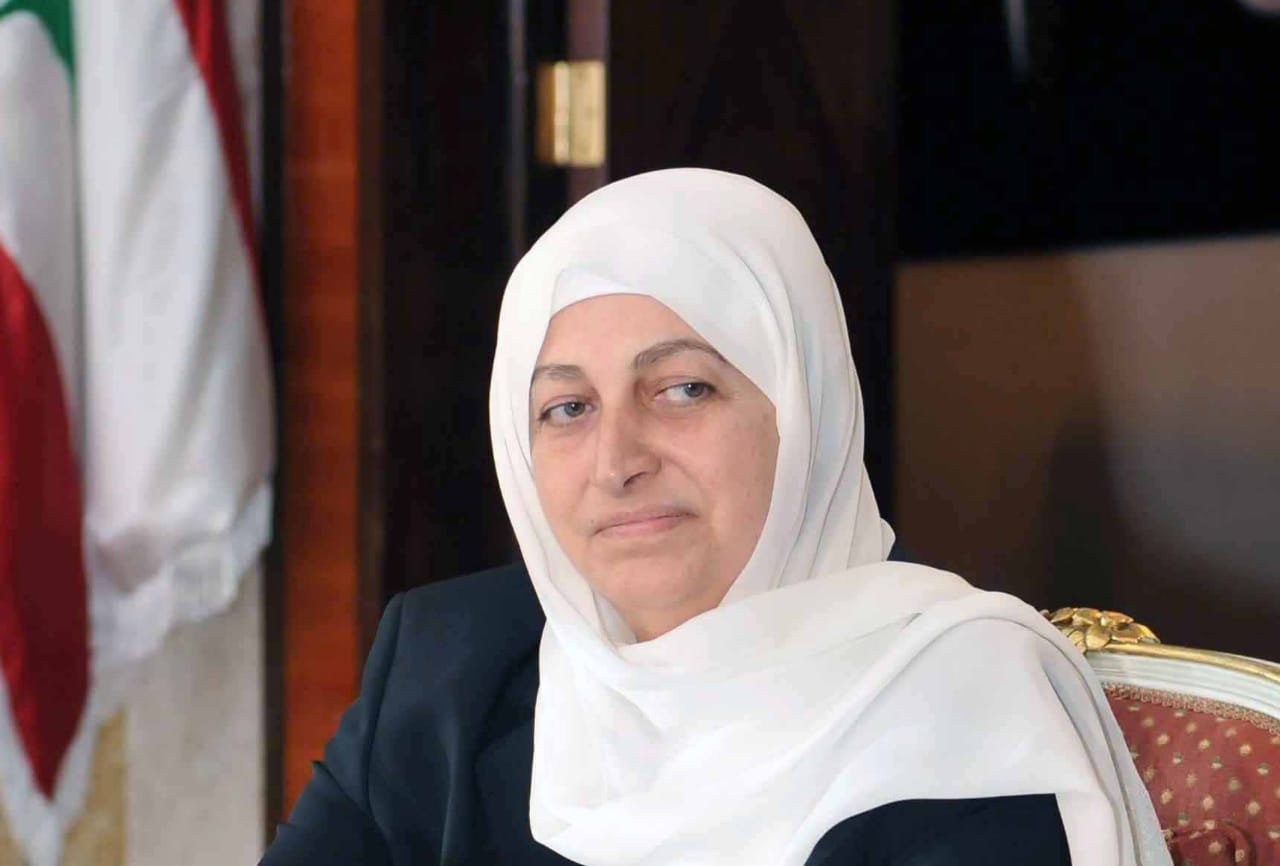 بهية الحريري تجري اتصالات معايدة بالميلاد