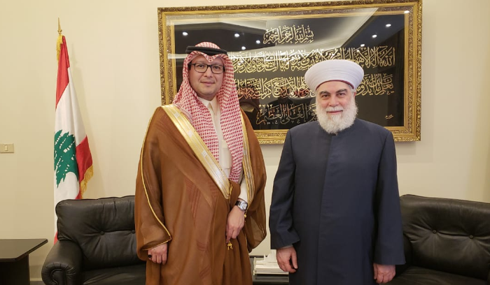 السفير السعودي زار دار الفتوى في طرابلس ومطرانية الموارنة والشعار وكرياكوس مؤكدا "عمق العلاقة مع لبنان ومواطنيه"