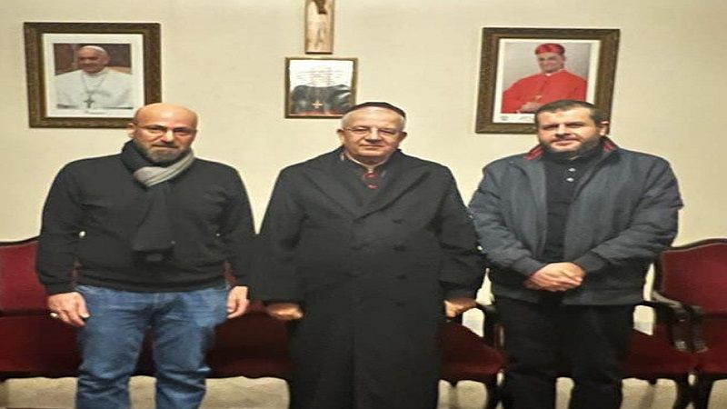 وفد من الحزب زار المطران العمار في صيدا مهنئا بعيد مار مارون