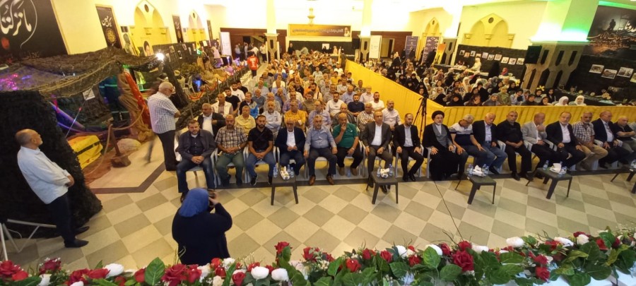 بالصور : حزب الله أحيا عيد المقاومة والتحرير باحتفال بالغازية برعاية النائب أبو حمدان