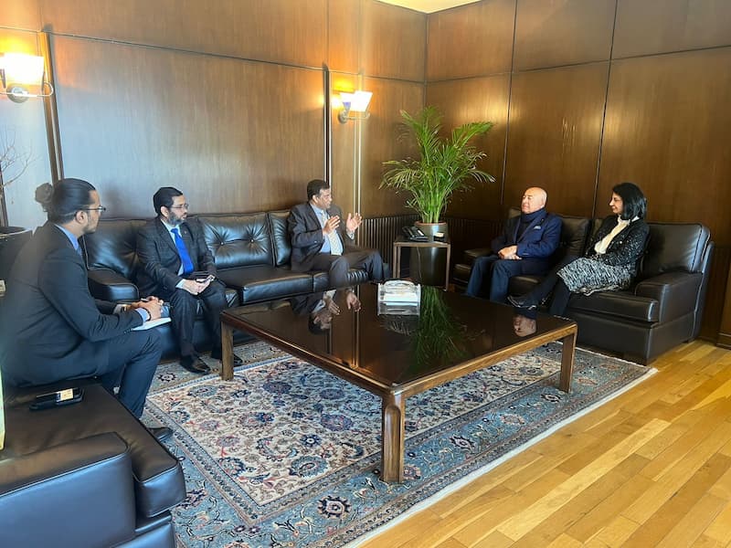 رئيس غرفة صيدا والجنوب محمد صالح التقى سفير بنغلادش في لبنان