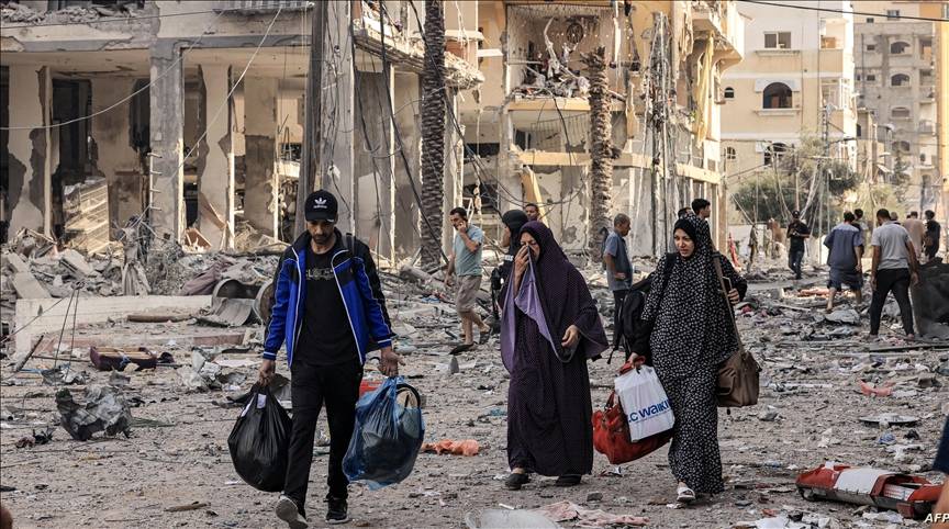 تقرير أممي: 9% من سكان غزة هُجّروا خلال الأسبوع الماضي