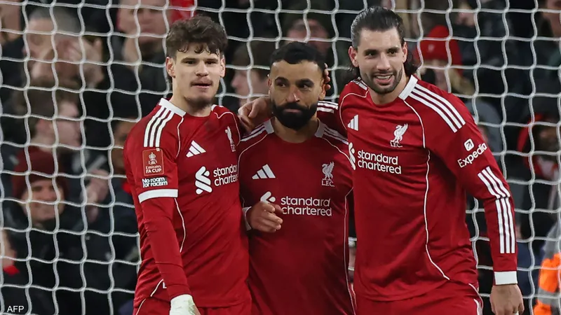 صلاح يقود ليفربول لعبور برايتون في كأس الاتحاد