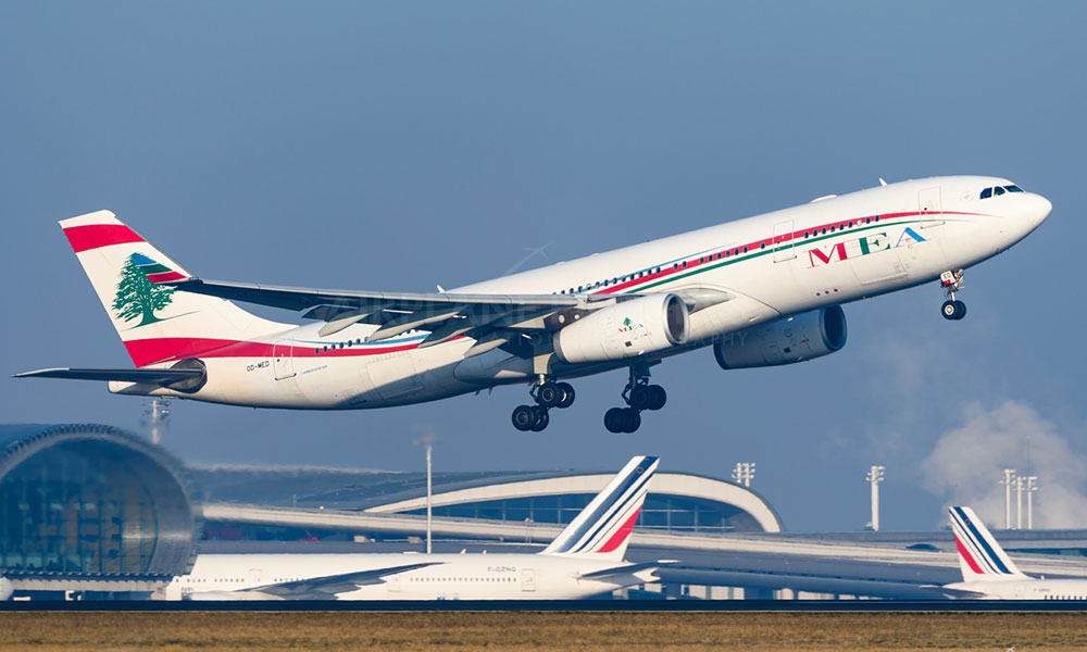 طيران الشرق الأوسط تلغي وجهات عدة حتى 30 آذار