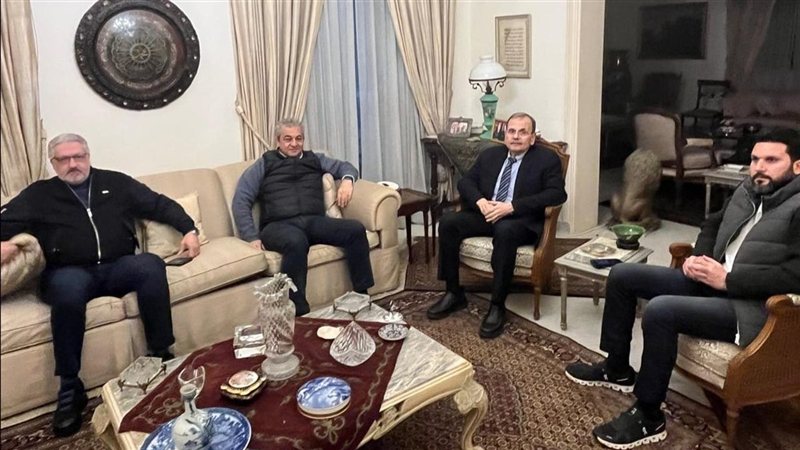 النائب البزري يبحث شؤون صيدا الخدماتية والمعيشية مع المهندس حجازي والدكتور عكرة