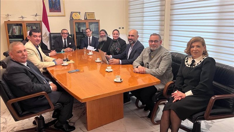 إيمان سعد تبحث مع السفير المصري ووزارة الخارجية أوضاع الجالية المصرية في لبنان في ظل تداعيات الحرب